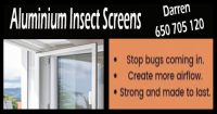 Aluminium Insect Screens Tenerife