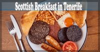 Scottish Breakfast in Tenerife